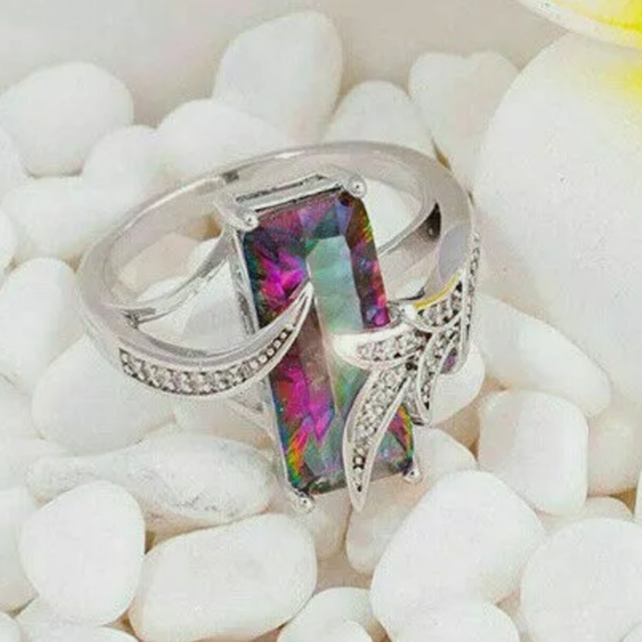 Mystic Topaz Ring - Picture 2 of 5